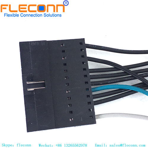 2.54mm Pitch TE 12 Pin 1-103653-1 Connector Cable