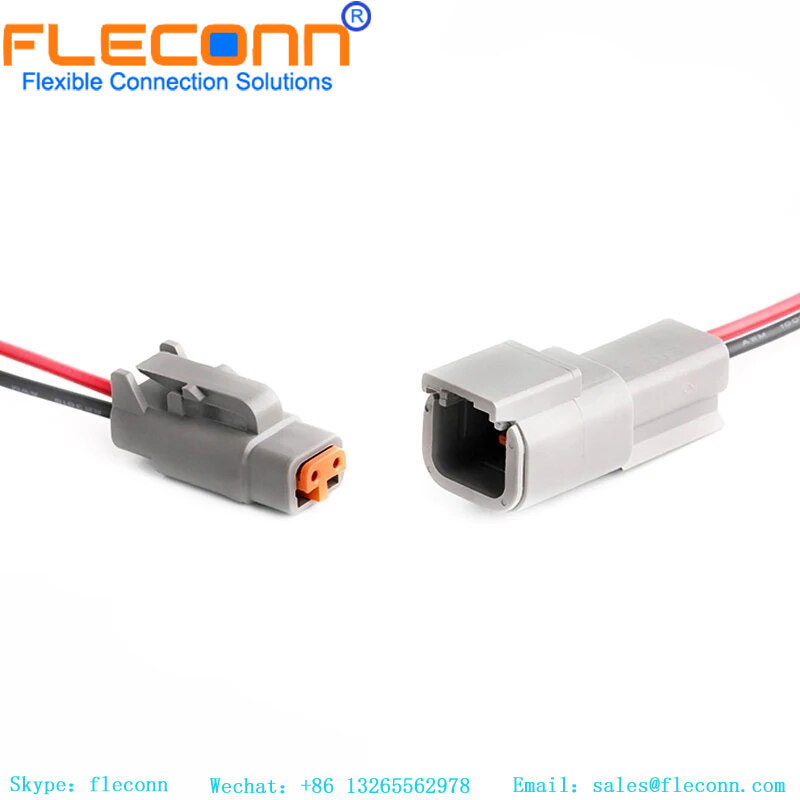 Deutsch DTM Series DTM04-2P Waterproof Connector Wire Harness Deutsch DTM Series DTM04-2P Waterproof Connector Wire Harness