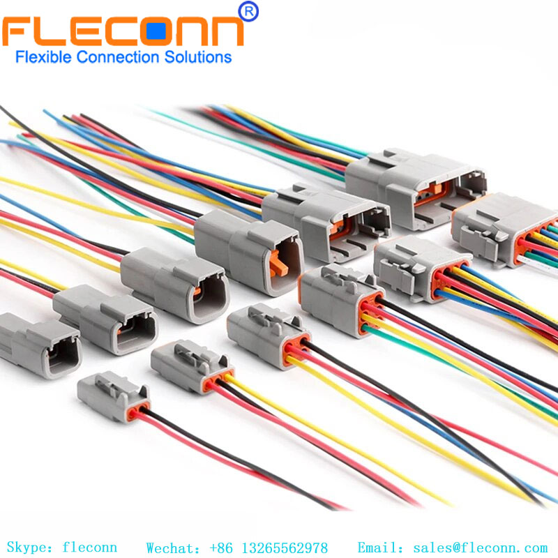 Deutsch DTM Series connector Wiring harness waterproof electrical connector