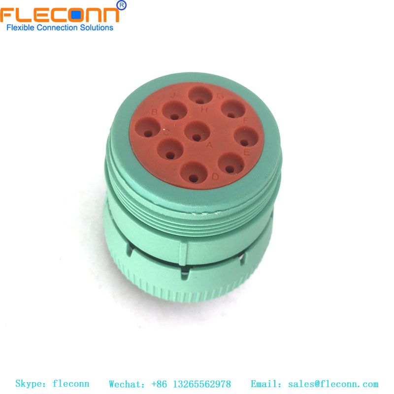 HD16-9-1939S-P080 TE Connectivity AMP Deutsch 9 Pin Round Male Female Connector