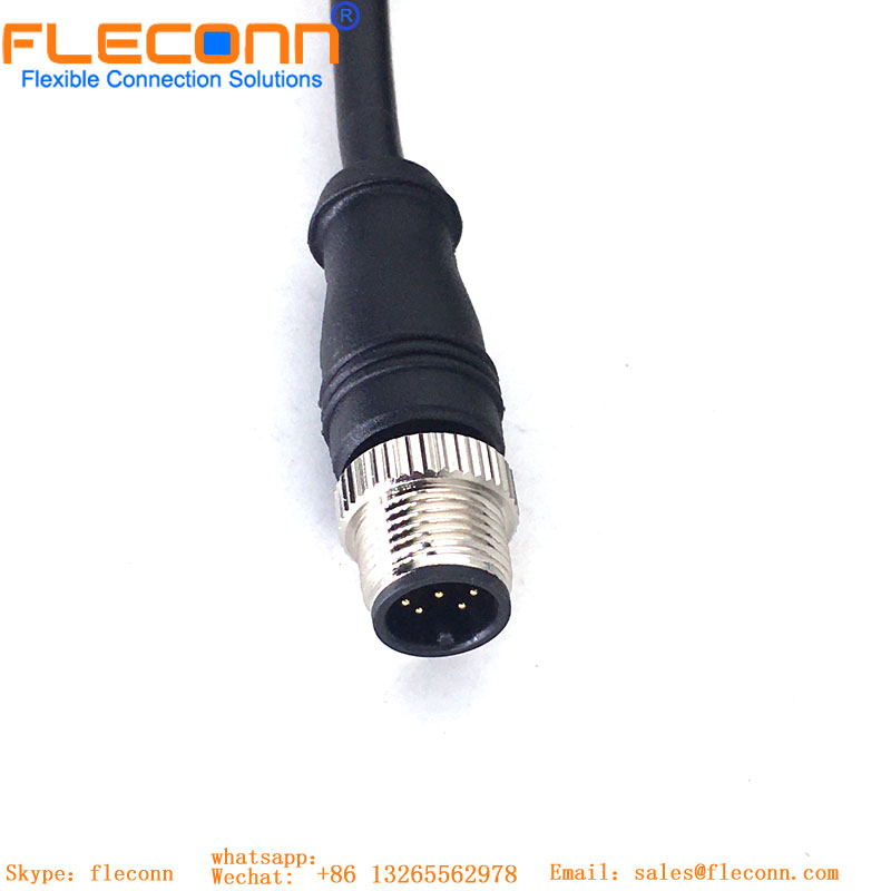 M12 A-Coded 8 Pin Cable