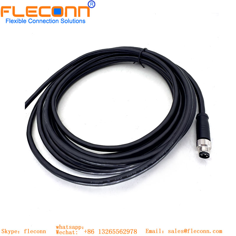 M8 3 Pin To RJ45 Connector Cable