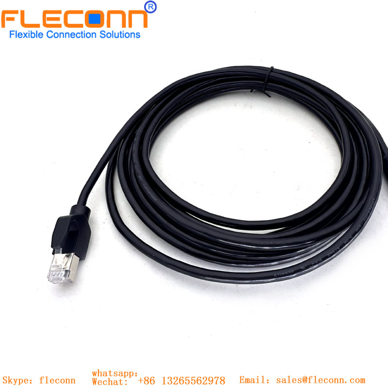 M8 3 Pin Male To RJ45 Cable