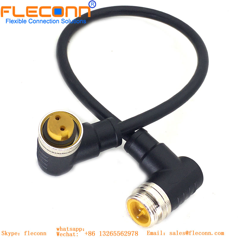 7/8 2 Pin Male To Female Cable 7/8 2 Pin Male To Female Cable