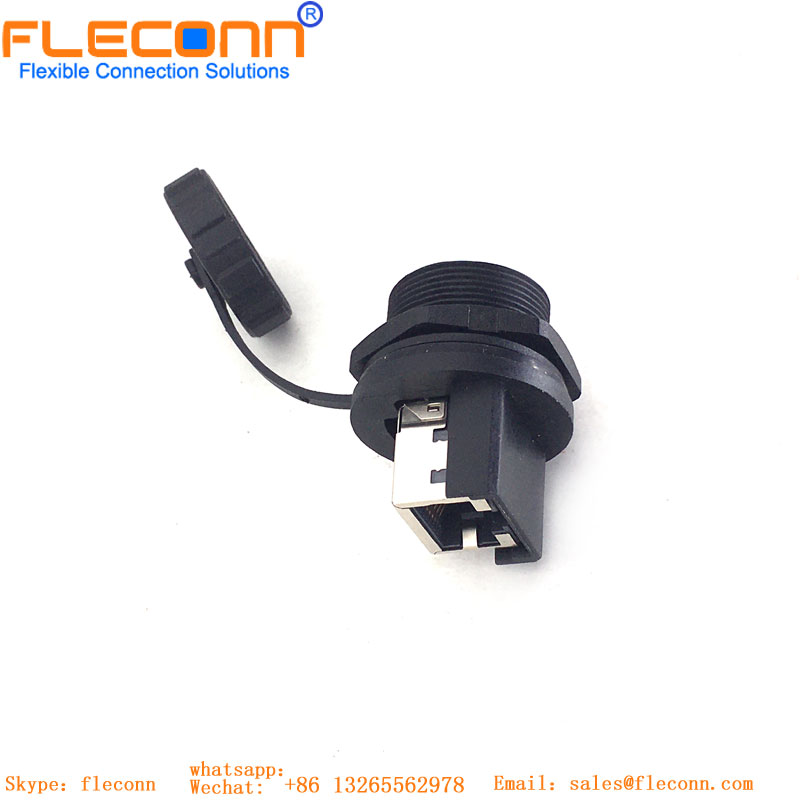 waterproof RJ45 Panel Mount Connector waterproof RJ45 Panel Mount Connector