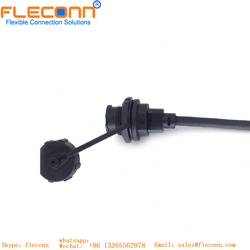 Type-C Female Waterproof Cable（bayonet）