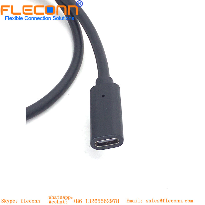 USB Type-C Male to Female Extension Cable