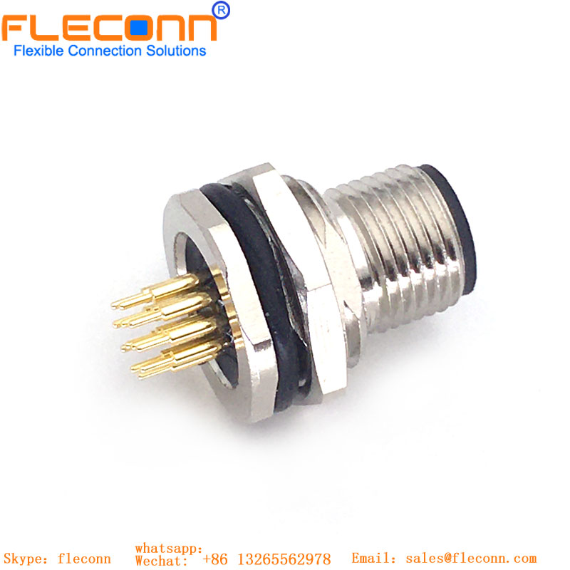 M12 12 Pin Panel Mount Connector M12 12 Pin Panel Mount Connector