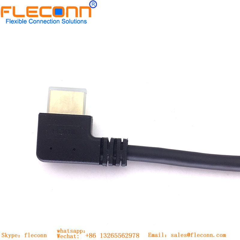Left Angle 90 Degree High Speed HDMI Cable Left Angle 90 Degree High Speed HDMI Cable