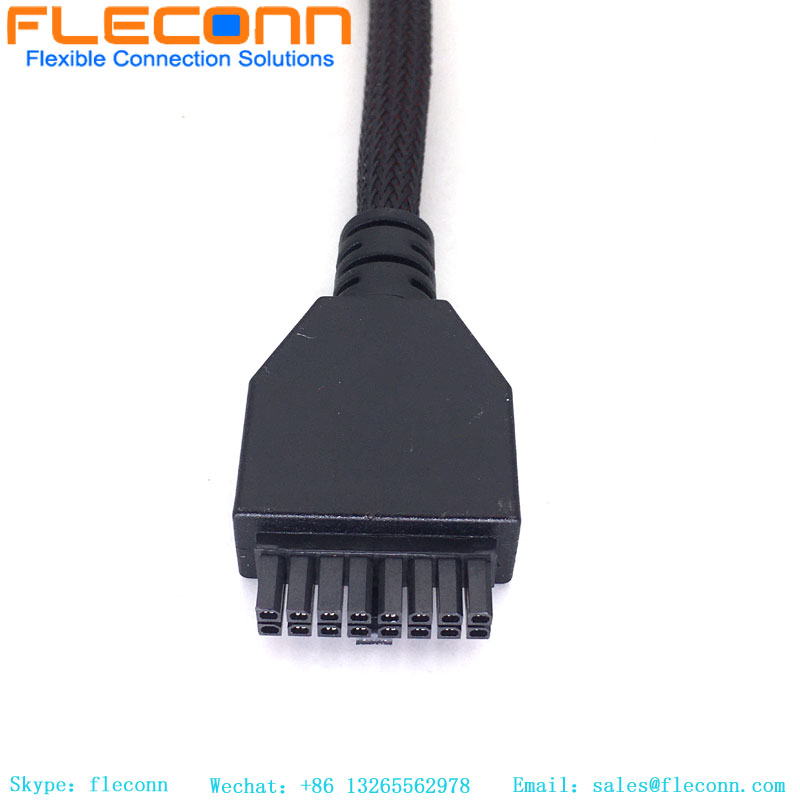 Molex Connector Housing, Rcpt, 16Pos - 43025-1600 molded cable