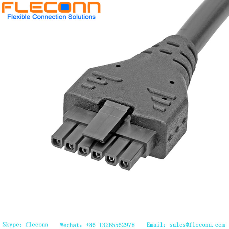 Molex 3pin Micro-Fit Overmolded Cable Assembly