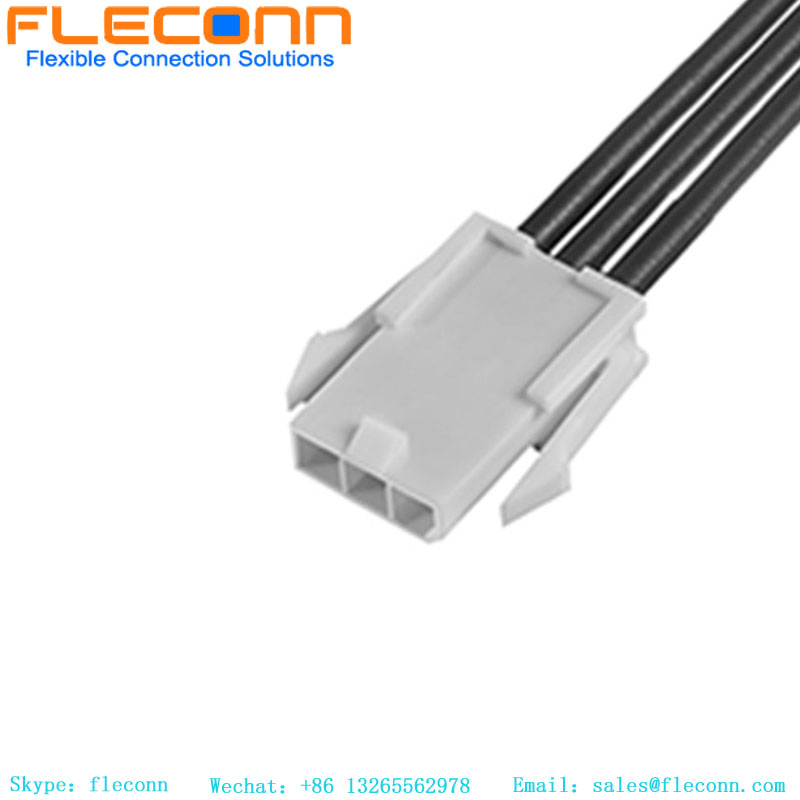 Custom Molex Mini Fit 4.2mm Pitch 5557 Male Female Wiring Harness