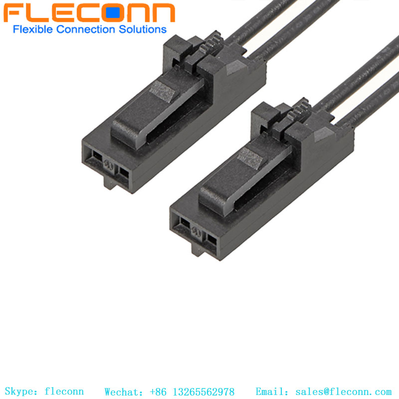 Black Molex 50579403 2.54mm Pitch 2 3 4 5 6 8 Pin Connector Buckle Wire Harness