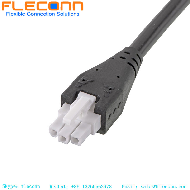 Molex 2P Mini-Fit Jr. Receptacle Housing 39014021 Molded Cable