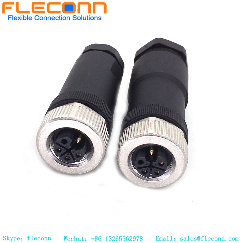 M12 L-Coded Female Connector M12 L-Coded Female Connector