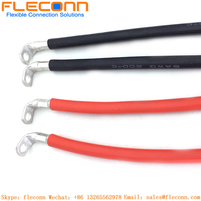 2 4 6 8AWG Battery Power Inverter Cables with T90 Series Terminals 2 4 6 8AWG Battery Power Inverter Cables with T90 Series Terminals