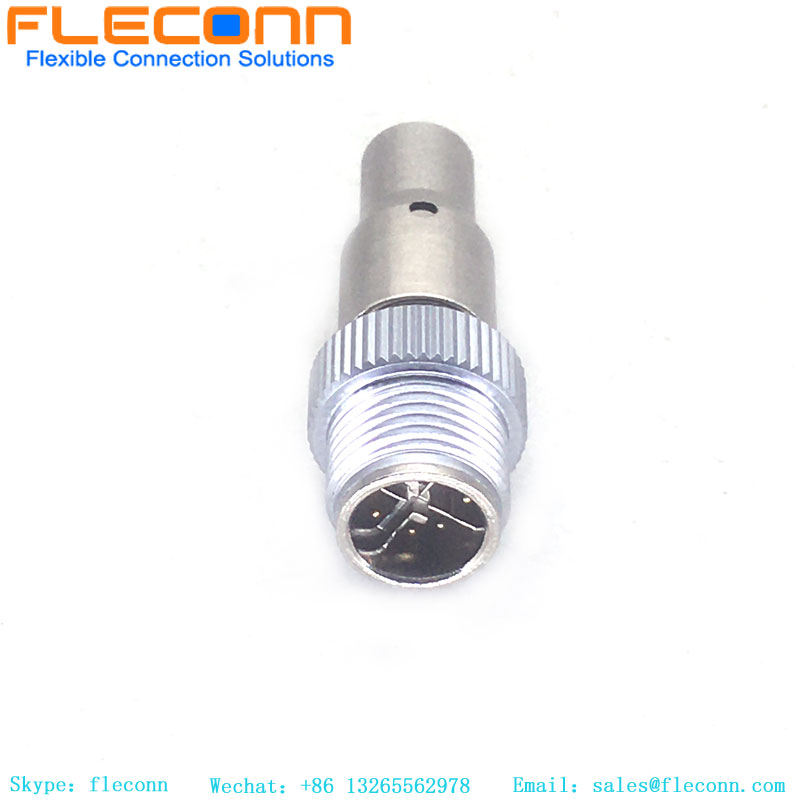 M12 8 Pins X-Code Plug Shielded Molding Circular Connector