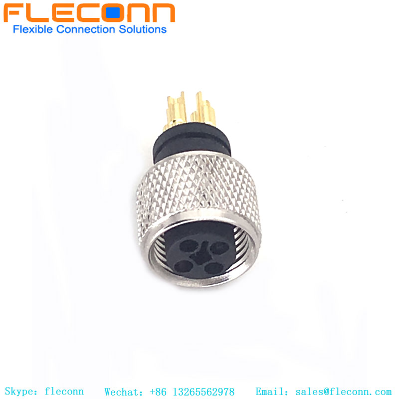 M12 T-Coded Molded Connector