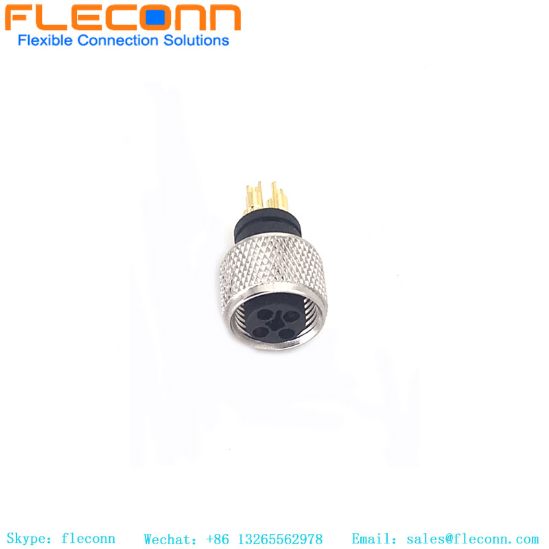 M12 T-Coded Molded Connector