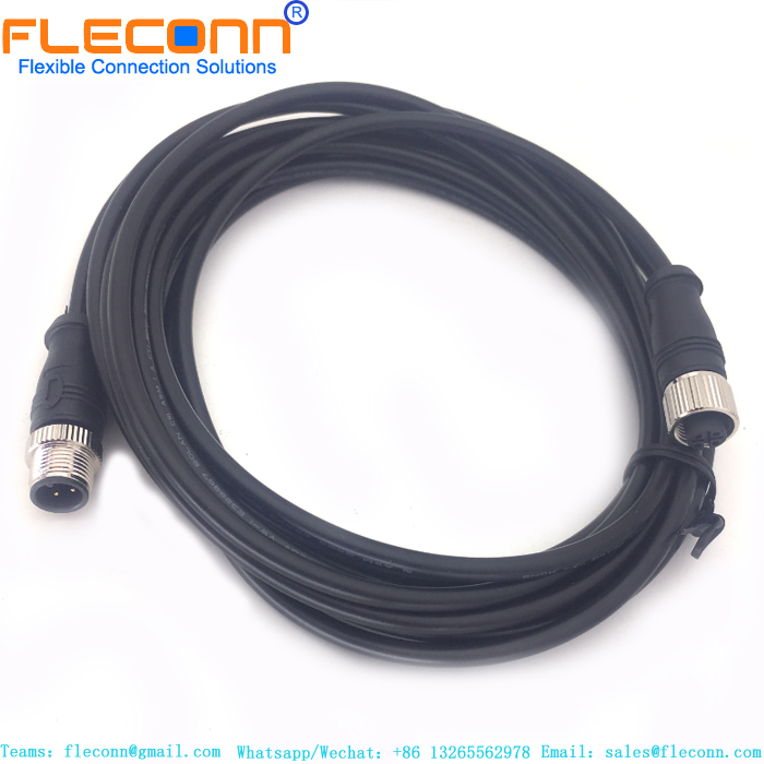 M12 A-coded 4 Pin Cable